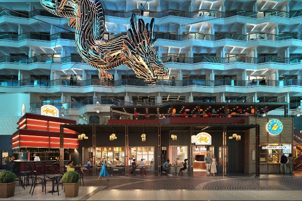 MSC Cruceros presenta comida callejera panasiática a bordo del MSC World Asia