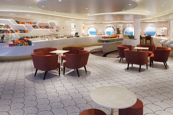 MSC World Asia presenta tienda de chocolates Venchi más grande en alta mar