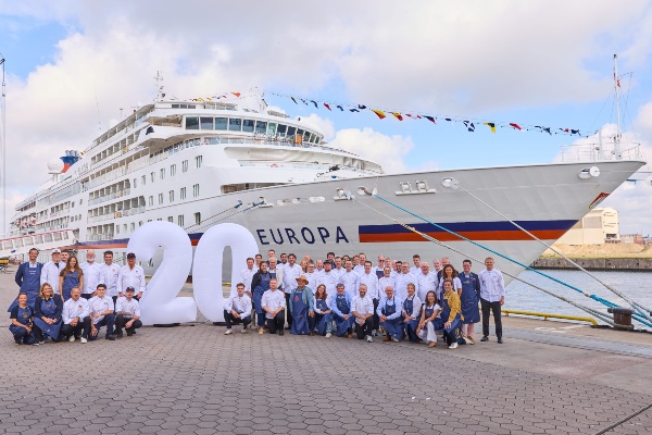 Hapag-Lloyd Cruises abre reservas para Europa's Beste 2027 en día de su 20° edición