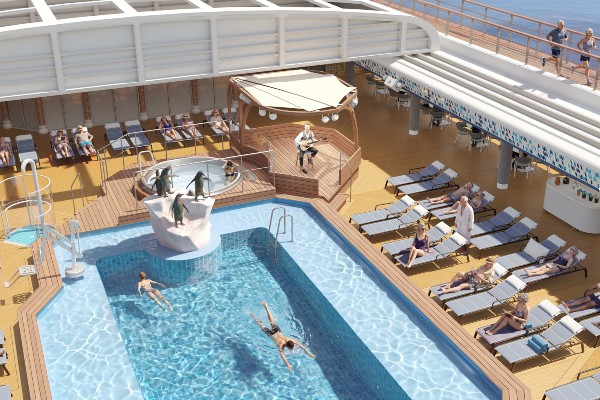 Holland America Evolution amplía oferta de música en vivo con nuevos escenarios junto a la piscina en Oosterdam y Zuiderdam