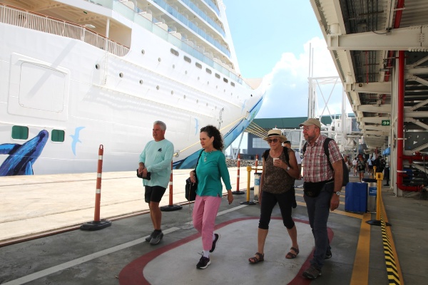 Panamá recibe 488 mil pasajeros de cruceros de enero a julio de 2026