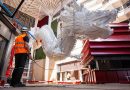 MSC Cruises completa instalación de escultura de dragón en el MSC World Asia