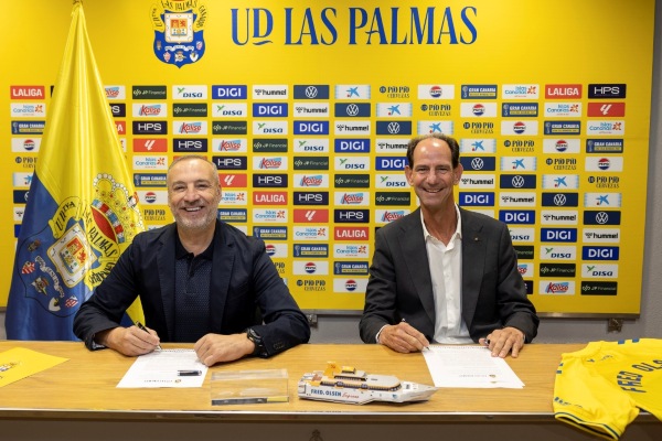 Fred. Olsen Express firma acuerdo de patrocinio con Unión Deportiva Las Palmas