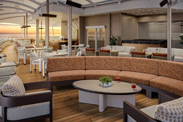 Regent presenta nuevo restaurante Solmar Terrace a bordo del Seven Seas Prestige