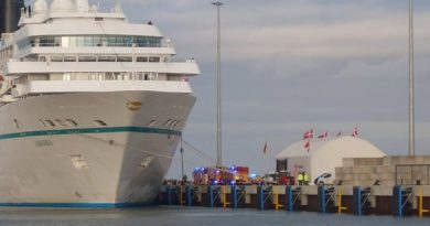Fuego a bordo del Amadea provoca evacuación de 320 pasajeros en Bornholm