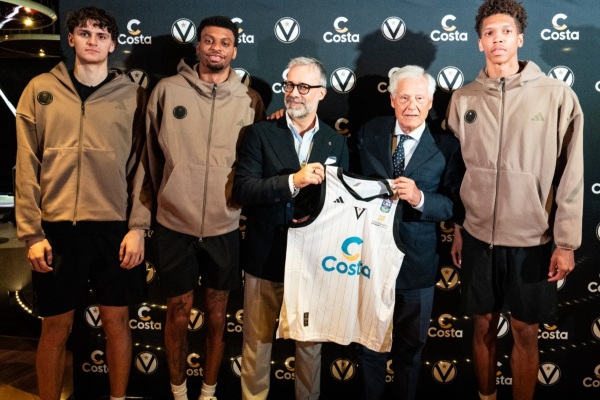 Costa auspicia equipo de la Serie A italiana de básquetbol