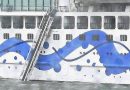AIDAperla rompe amarras y choca contra el muelle en Francia