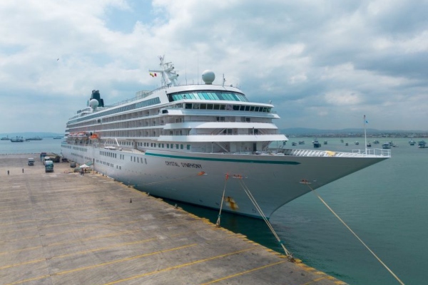 Parte temporada de cruceros en Puerto de Manta