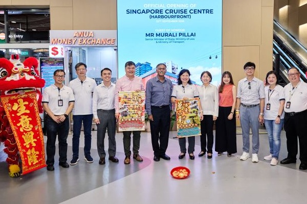 Singapur: Harbourfront recibe pasajeros de cruceros y ferries en nuevas instalaciones