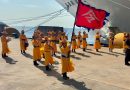 Sokcho recibe con música y bailes a pasajeros de crucero residencial