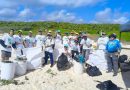 Tripulaciones de Royal Caribbean ponen en práctica protección del medio ambiente en litoral de Cozumel