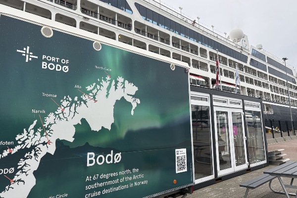 Líneas de cruceros que visitaron Bodø otorgan al destino alta puntuación