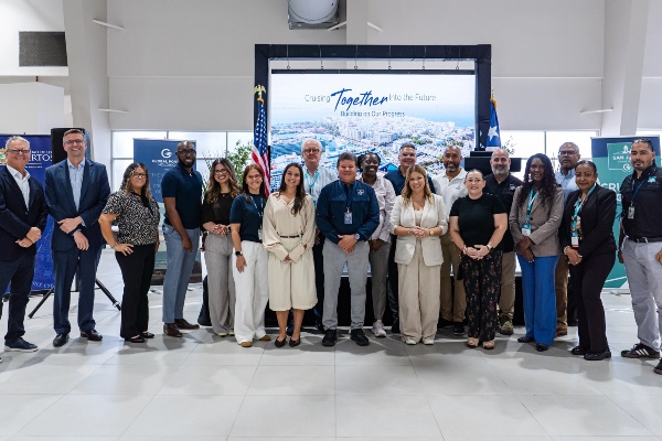 Reunión de FCCA visita obras de avance en terminal de San Juan