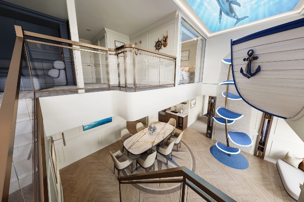 MSC Cruceros presenta nueva Grand Hamptons Villa a bordo del MSC World Atlantic
