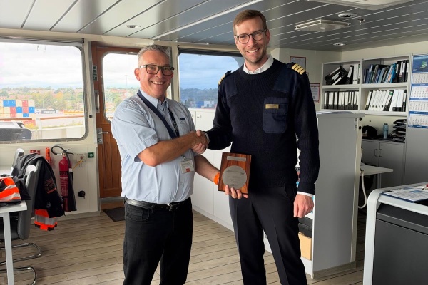 Hanseatic Spirit hace primera visita a Ipswich