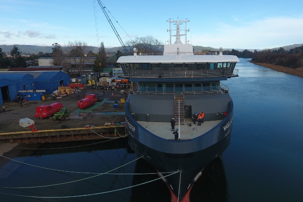 Magellan Discoverer hace último viaje desde Asenav para operar con Antarctica21