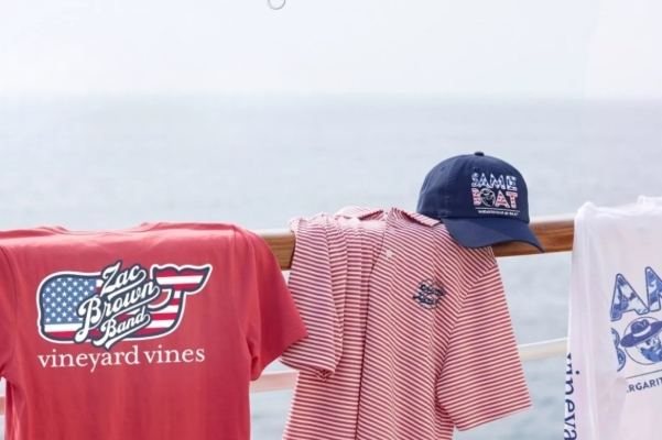 Vineyard Vines se asocia con Zac Brown y Margaritaville at Sea para colección Same Boat