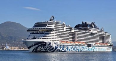 MSC Euribia inicia viajes desde Nápoles por primera vez